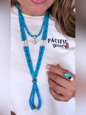 Santo Domingo Pueblo Jacla Necklace